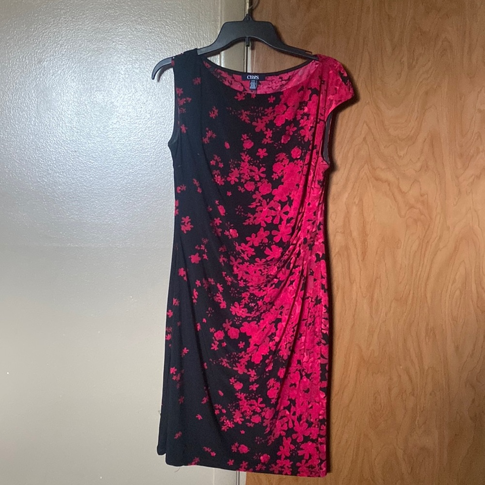 Black and red dress